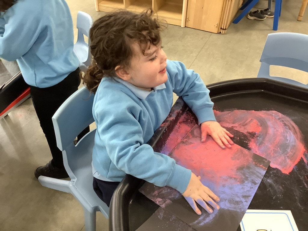 Exploring powder paint
